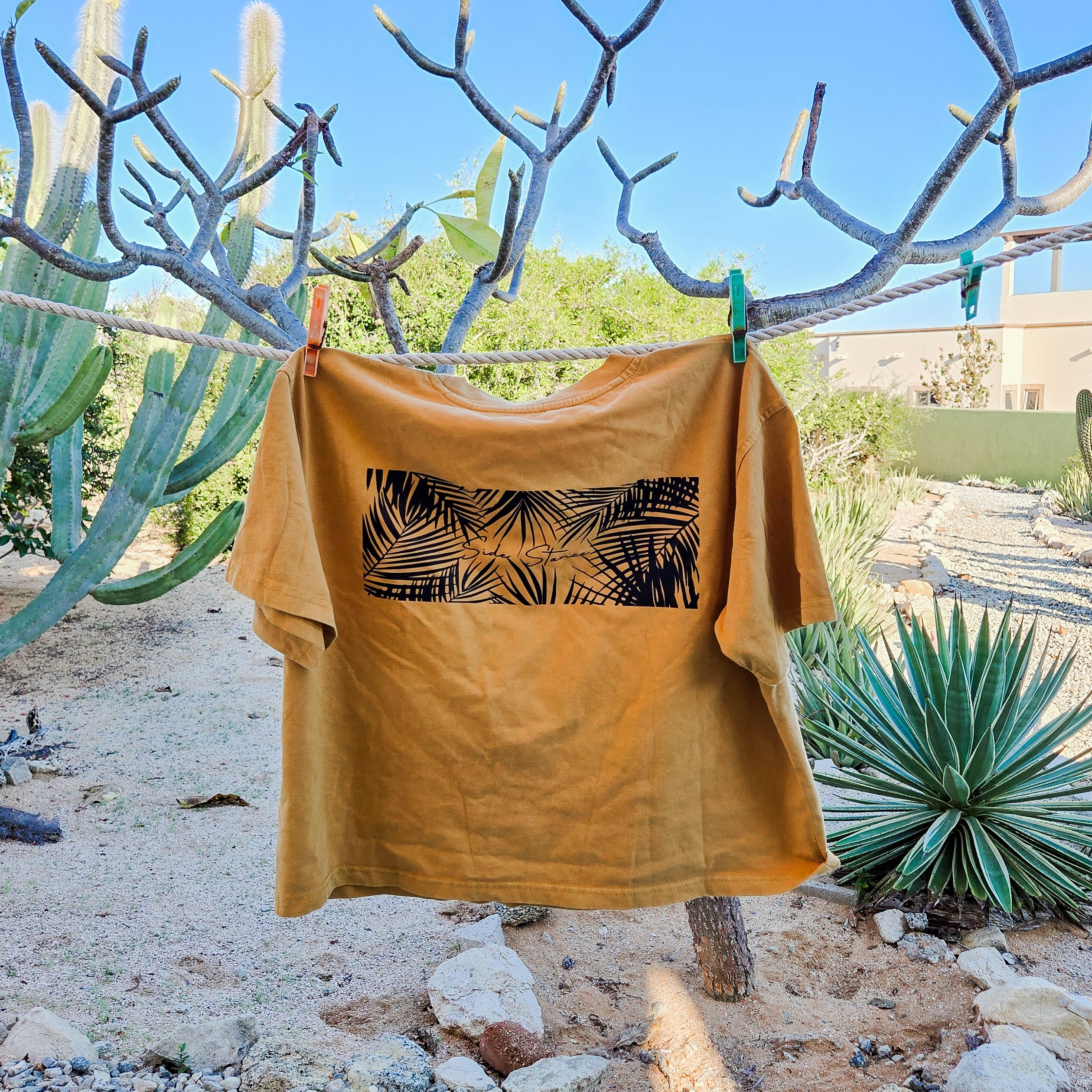 Isabela Vintage Washed Cotton Crop