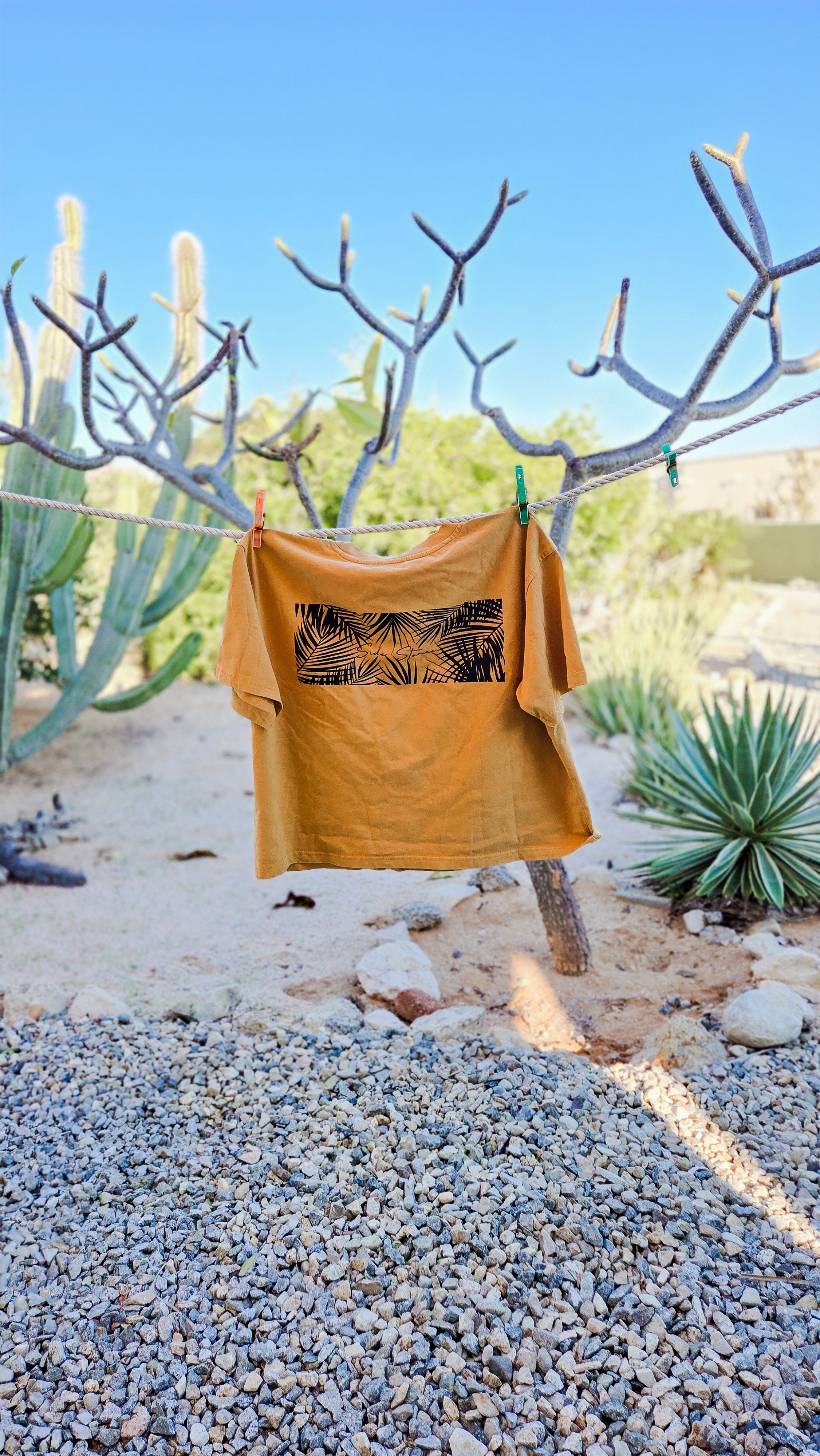 Isabela Vintage Washed Cotton Crop