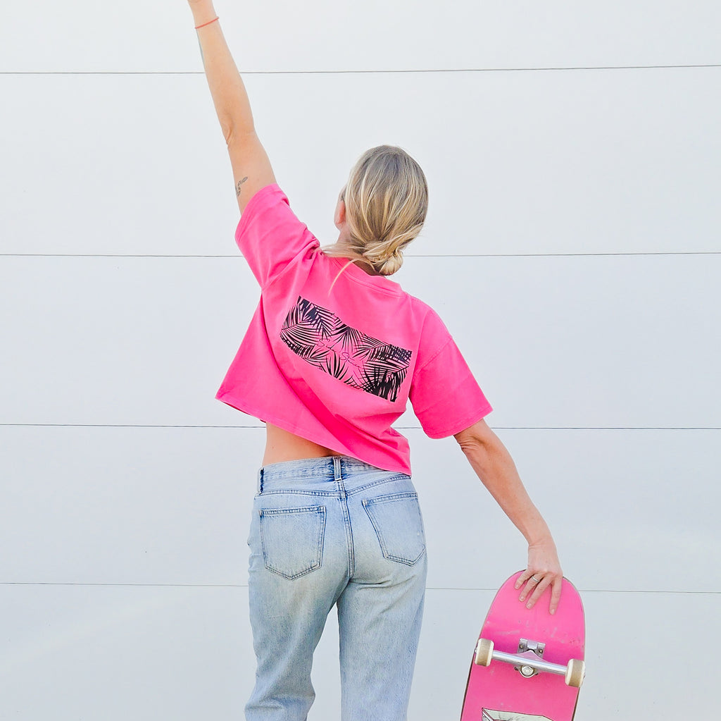Isabela Vintage Washed Cotton Crop