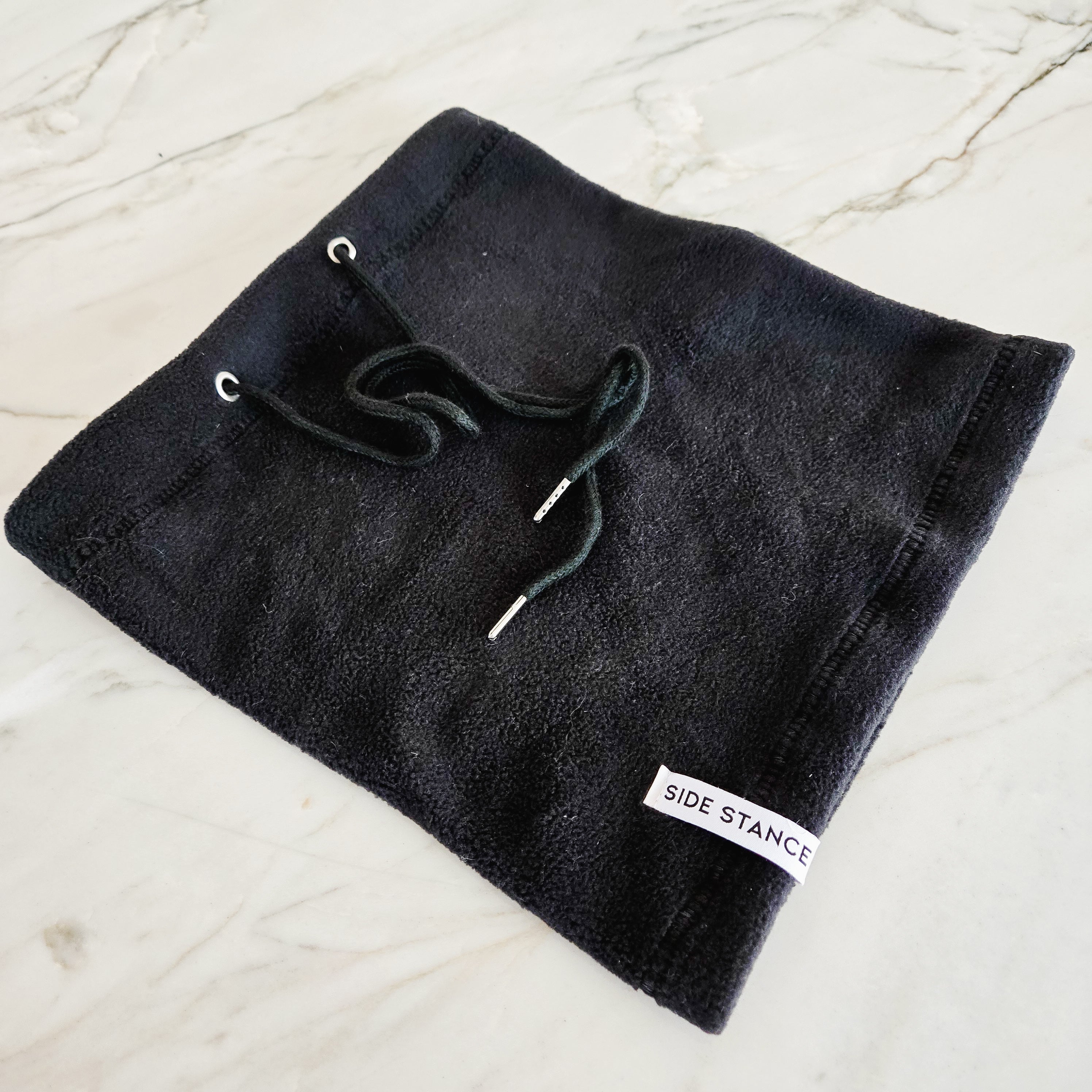 Powder Daze Draw String Fleece Neck Gaiter