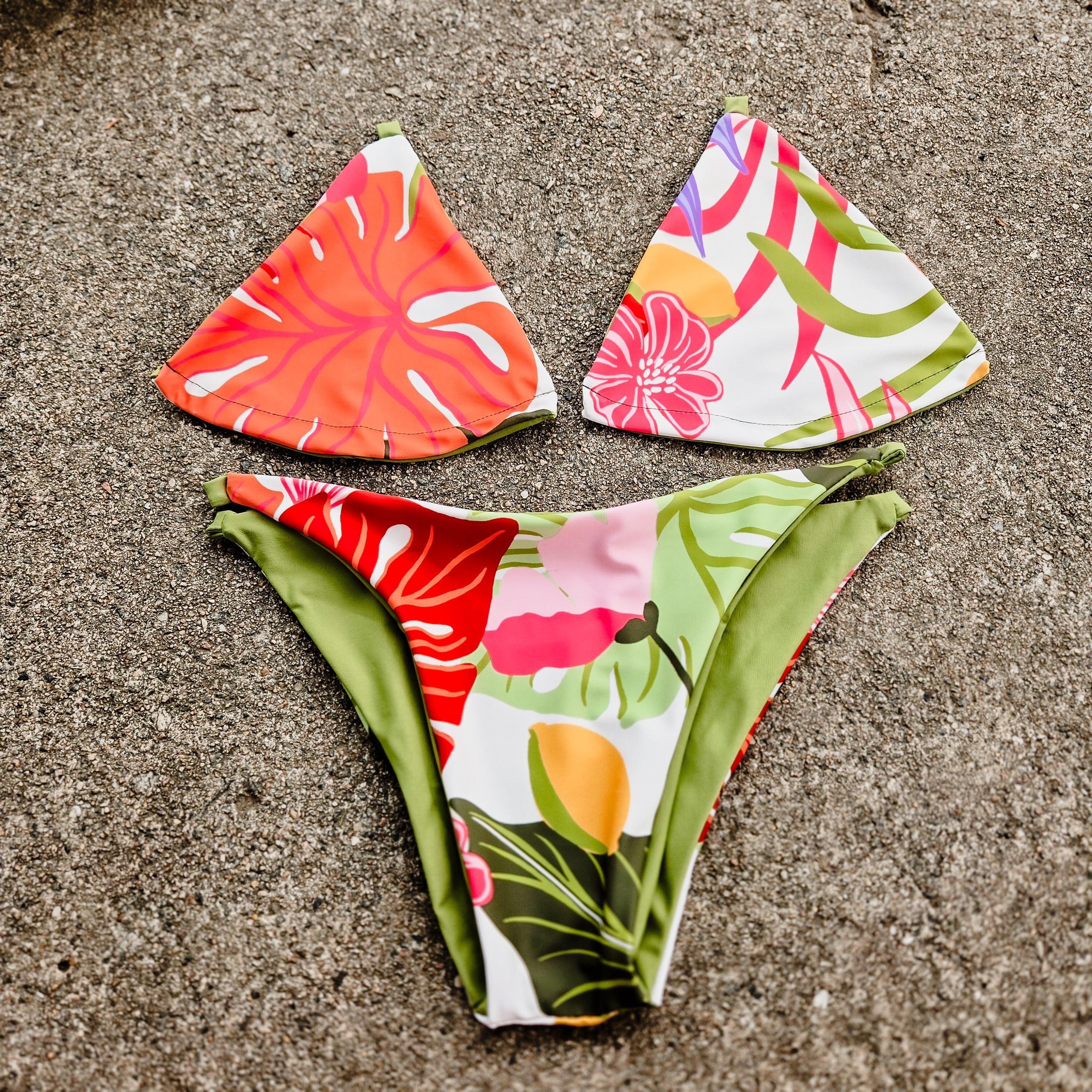Lemoncello Bikini Bottom Reversiable Base