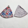 Floral and Leopard Reversiable Bikini Top Base