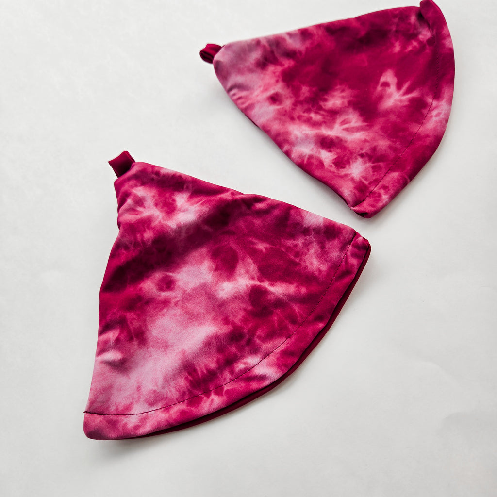 Sangria Reversiable Bikini Top Base