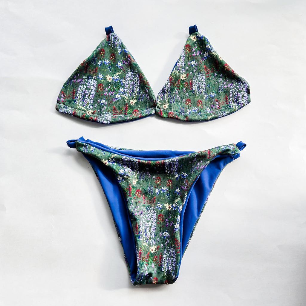 Wildflower Reversible Bikini Bottom Base