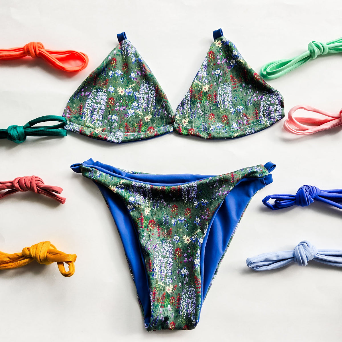 Wildflower Reversible Bikini Bottom Base