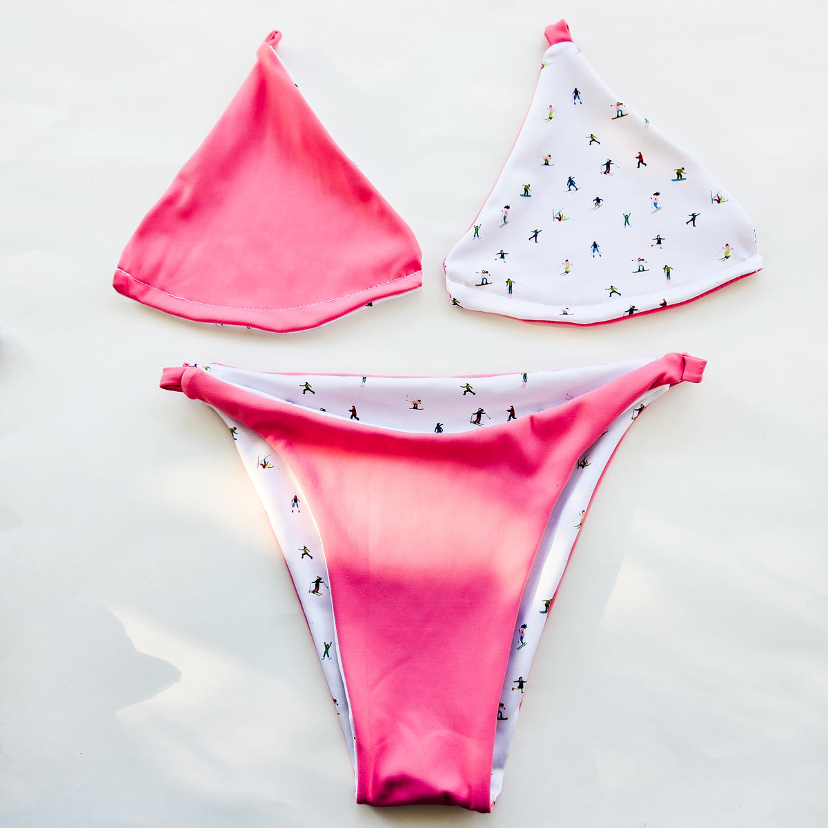 Taking Runs Reversible Bikini Top Base