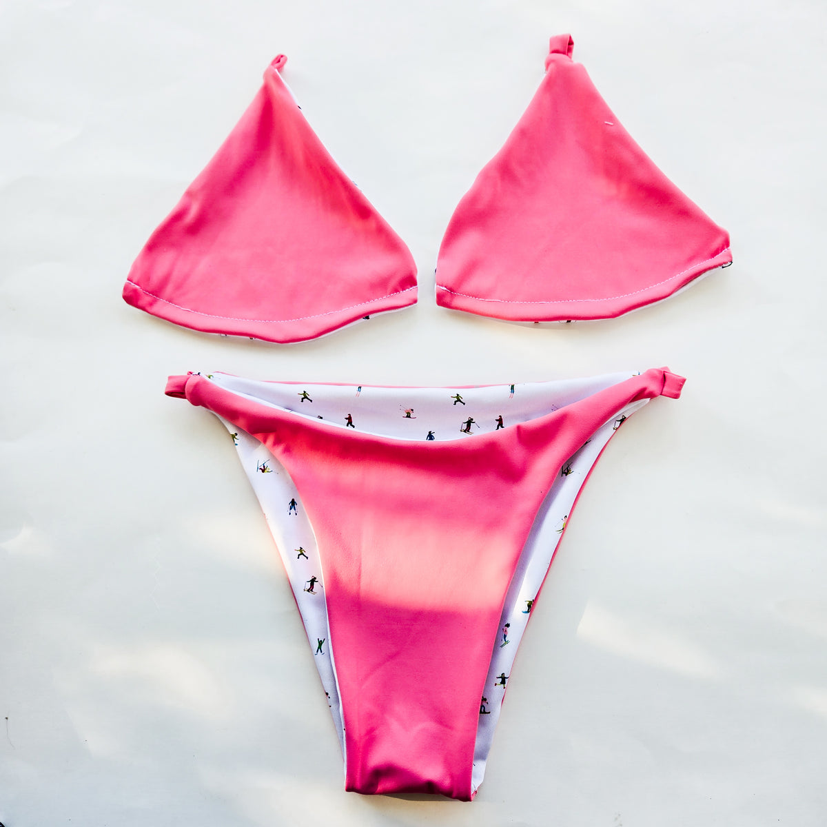 Taking Runs Reversible Bikini Top Base