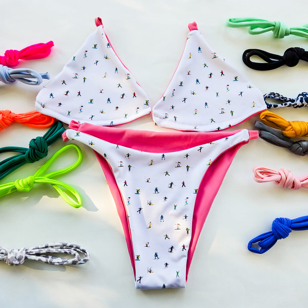 Taking Runs Reversible Bikini Top Base