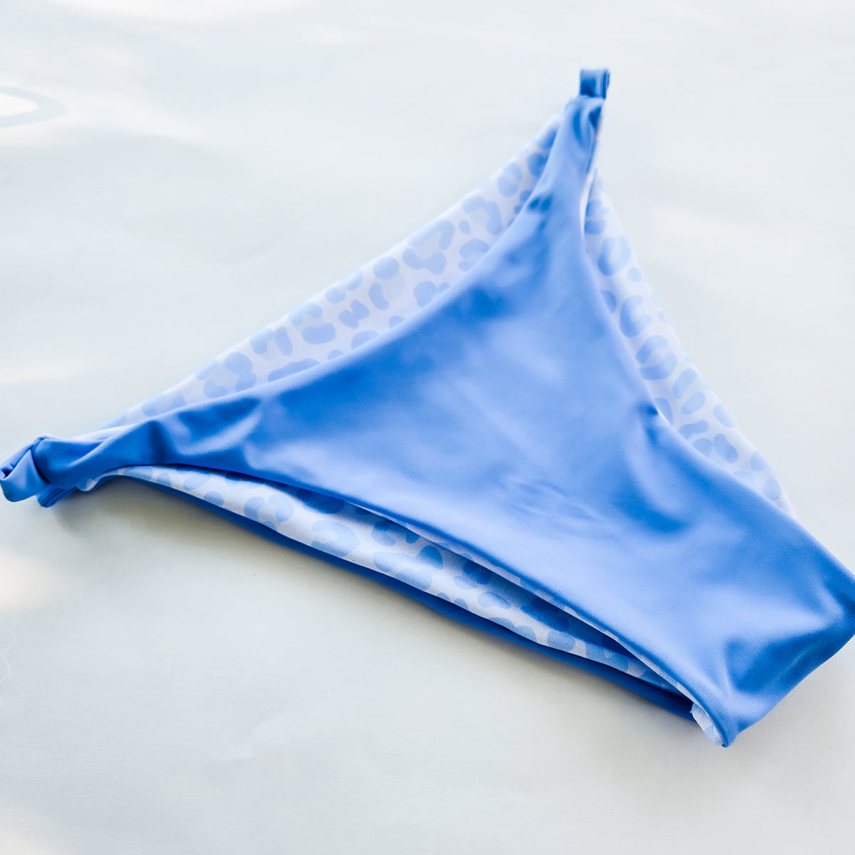 Snow Leopard Reversible Bikini Bottom Base